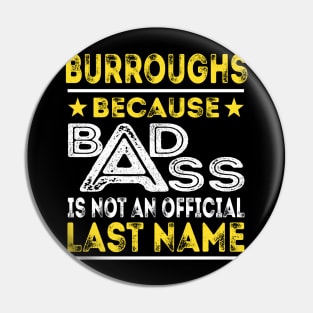 BURROUGHS Pin