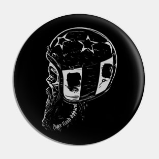 Papa Hash Apparel: Helmet Head Pin