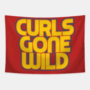 Curls Gone Wild Tapestry