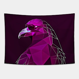 Low Poly Crow Tapestry