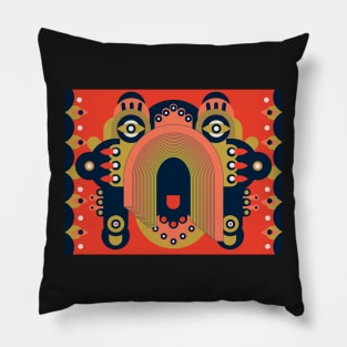 Mysterious eyes Pillow