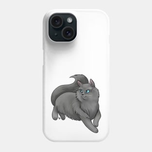 Cat - Ragdoll - Black Phone Case