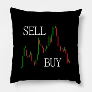 Sell and Buy Forex Market Pillow