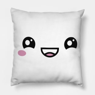 kawaii chibi anime cute face Pillow