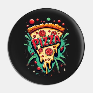 In Pizza We Crust Tee Pin