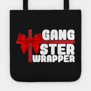 Gangster Wrapper (Rapper) Christmas Bow Present Tote