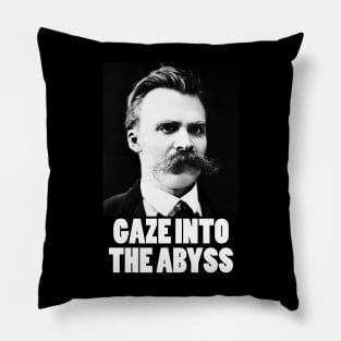 Gaze Into The Abyss Pillow