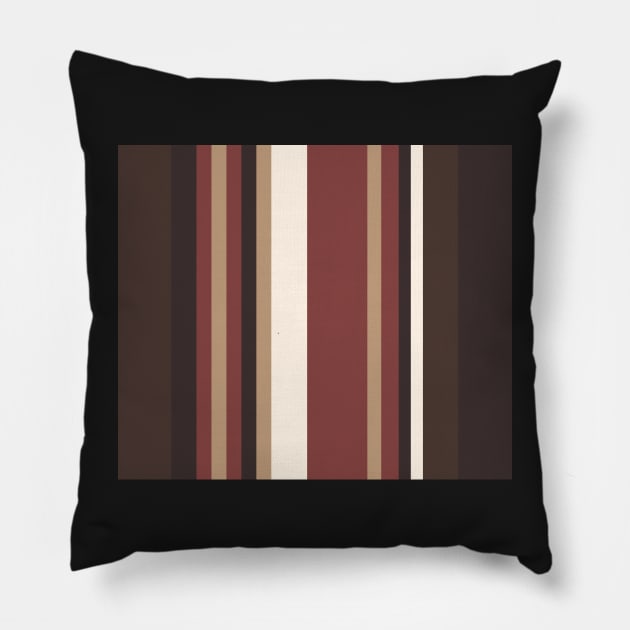 Exotic Vertical Stripes Pillow by TheArtism