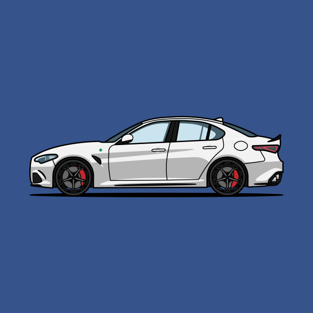 Giulia white by LB Automotive