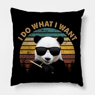 Bamboo Bliss Chic Tee for Those Who Adore Panda Munching Pillow