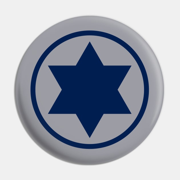 Original Roundel of the Israeli Air Force Pin by EphemeraKiosk