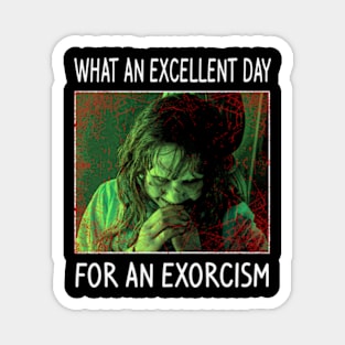 Exorcism Rituals The Exorcists Occult Design Tee Magnet