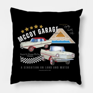 McCoy Garage Pillow