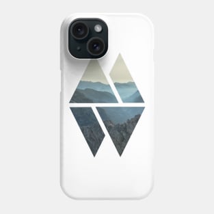 Rocky Mountain Modern Geometric Art Phone Case