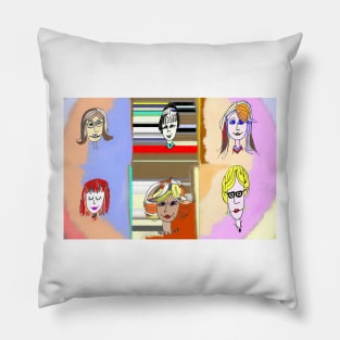 Changing Faces Pillow