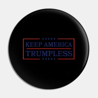 Keep America Trumpless Pin