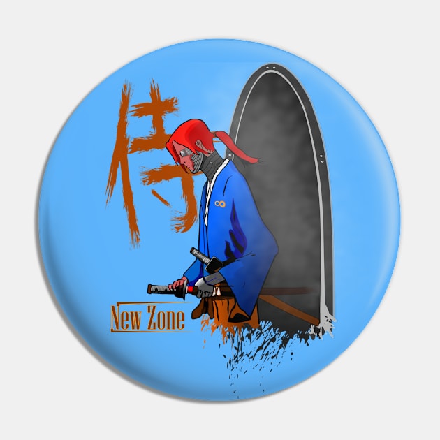 New zone samurai Pin by D'Larom