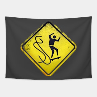 Skate sign Tapestry