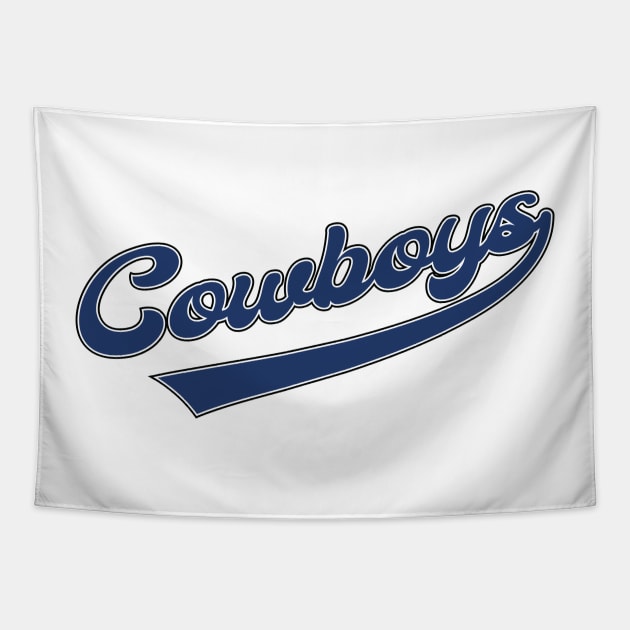 Cowboys Tapestry by Cemploex_Art