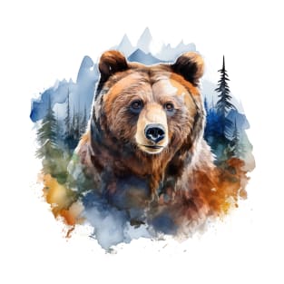 Watercolor Bear T-Shirt