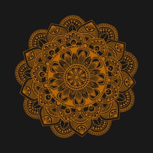 Mandala (orange) T-Shirt