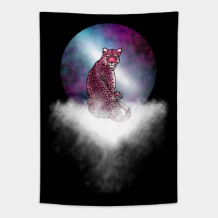 Space Leopard Tapestry