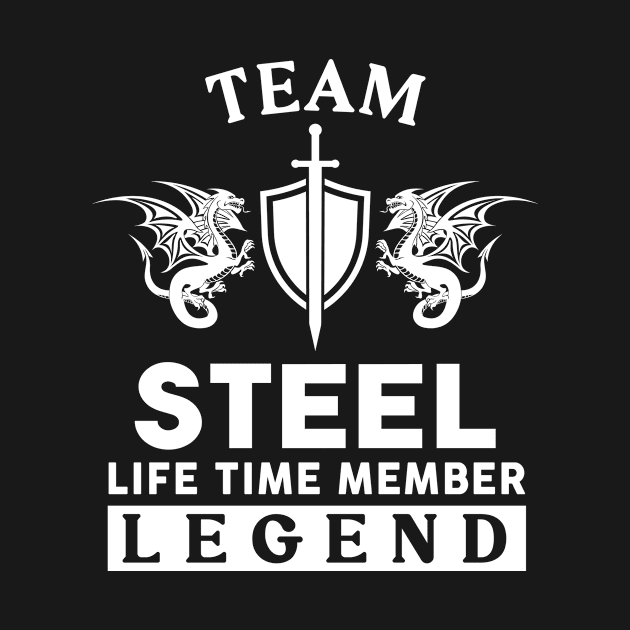 Steel Name T Shirt - Steel Life Time Member Legend Gift Item Tee by unendurableslemp118