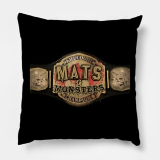 Mats and Monsters Pillow