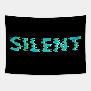 silent text Tapestry