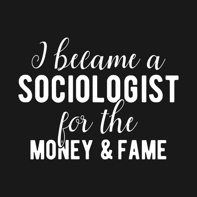 Sociologist Money and Fame Fun by BlueTodyArt