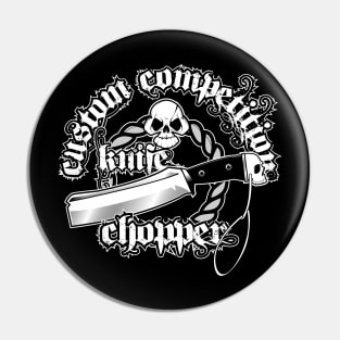 Custom Competition Knife Chopper Pin