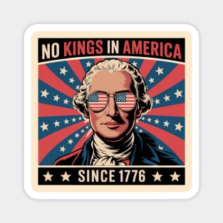 No-kings-in-america Magnet