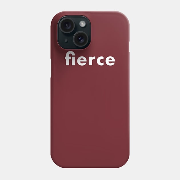 fierce Phone Case by foxfalcon