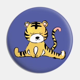 Yoga Tiger Pin