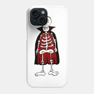 Skeleton Count Dracula - King of the Vampires Phone Case