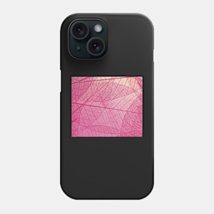 Pink leaves Phone Case