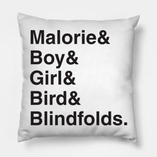 Bird Box Characters Pillow