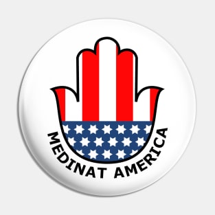 HamsUSA (Medinat America) Pin