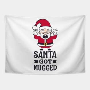 Santa got mugged Tapestry