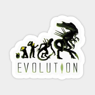 Xenomorph Evolution ( Black Variant) Magnet