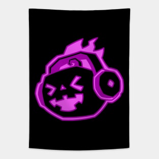 Party Pumpkin - Cool Pink Tapestry