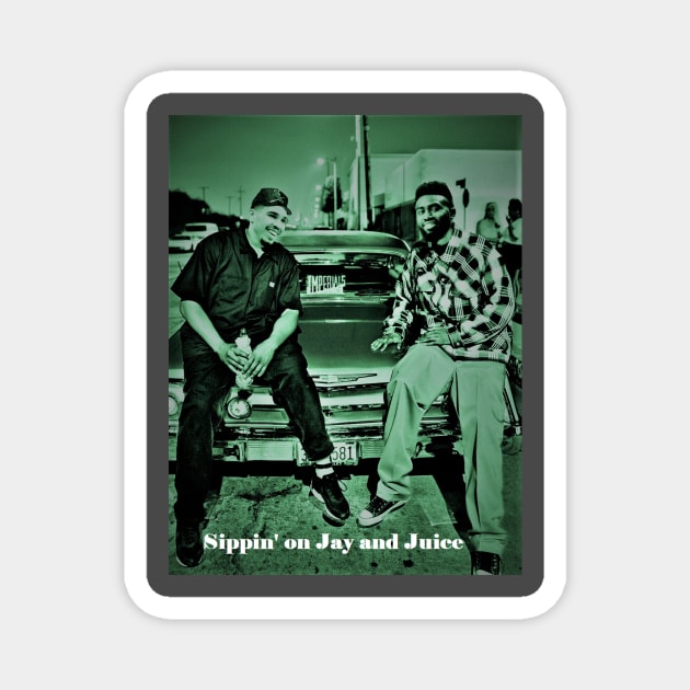 Sippin' on Jay and Juice Magnet by WeirdCelticsPod