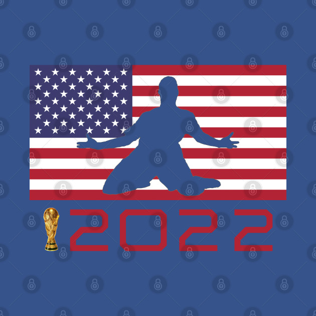 Disover USA 2022 World Soccer Cup - Usa Soccer 2022 - T-Shirt
