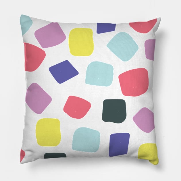 splotches Pillow by Nada's corner