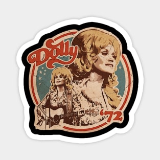 Dolly Retro 1972s Magnet