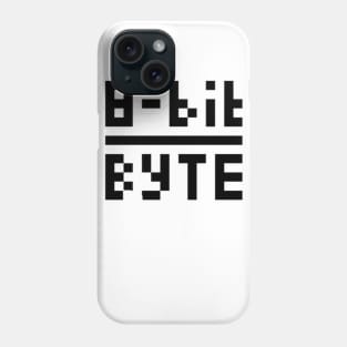 8-bit/byte Phone Case