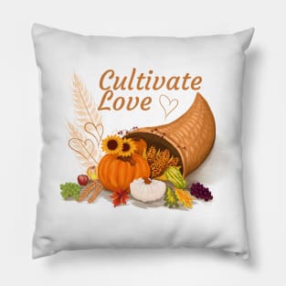 Cornucopia to Cultivate Love Pillow