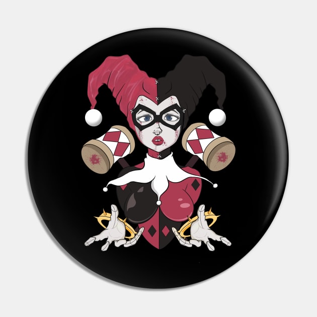 Clown girl Pin by marko0z