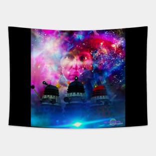 time and space 4th Doctor and Daleks Tapestry