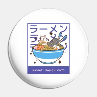 KAWAII RAMEN CATS Pin